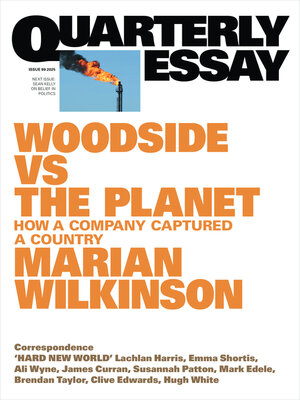 cover image of Woodside vs the Planet